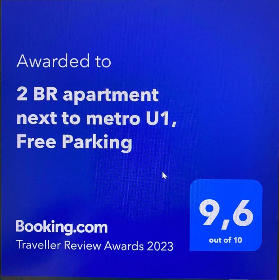 2 Bedroom Apartment Next To Metro U1 And Garage Parking Виена Екстериор снимка